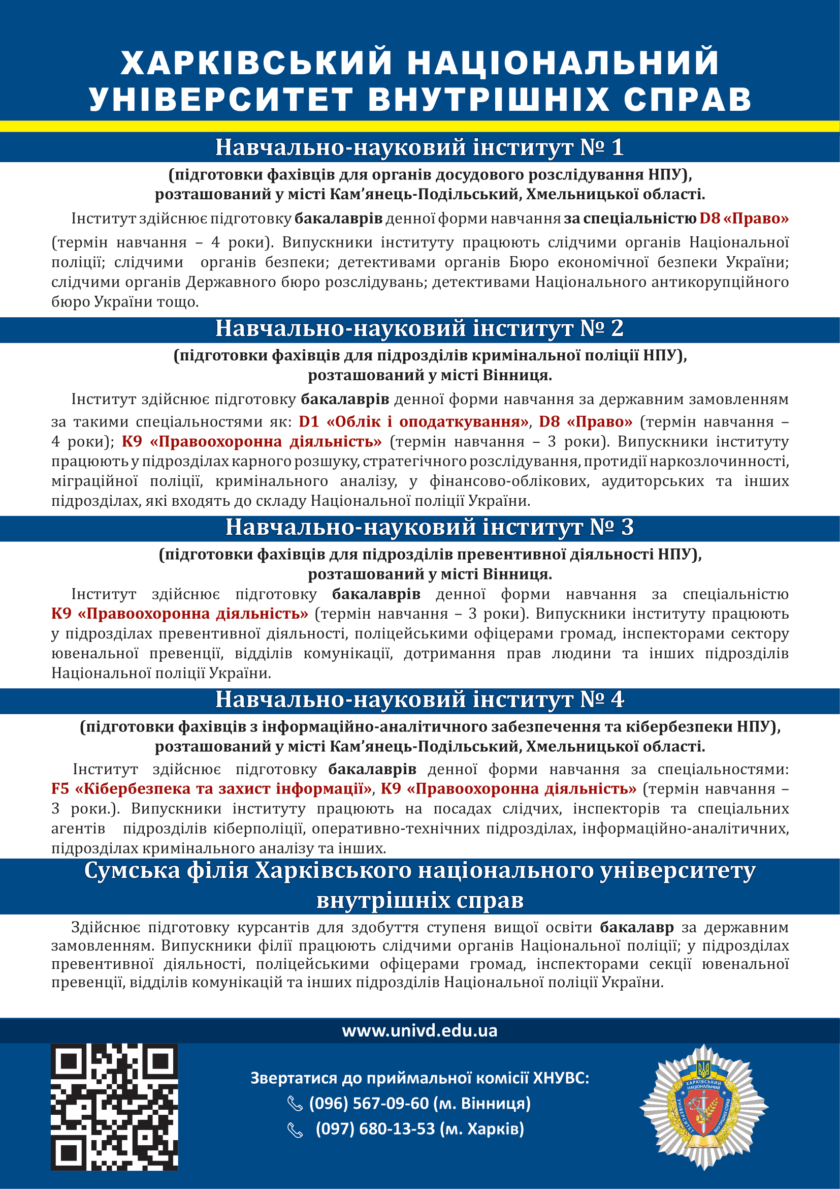 Вступ до ХНУВС на навчання за державним замовленням 2026 р. Стор. 2