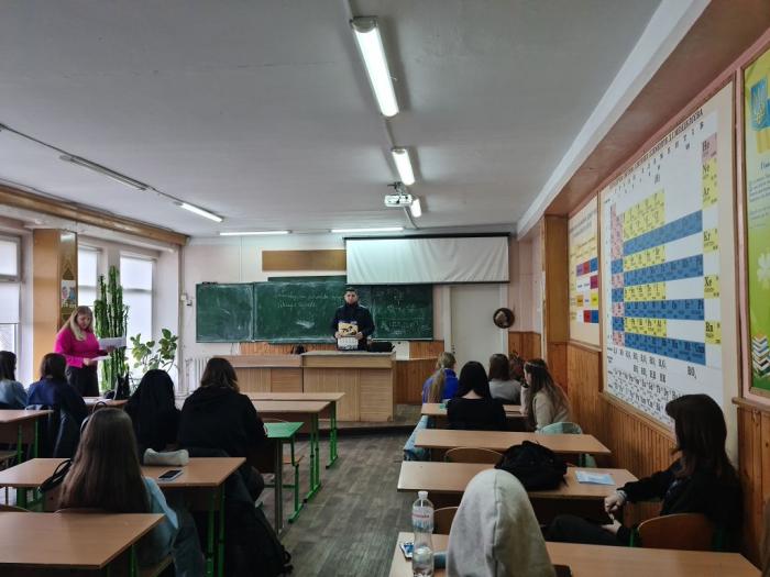 Зустріч із ліцеїстами Івано-Франківська