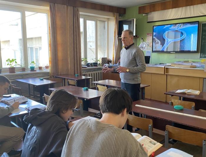 Зустріч зі старшокласниками Івано-Франківського ліцею №23 ім. Романа Гурика