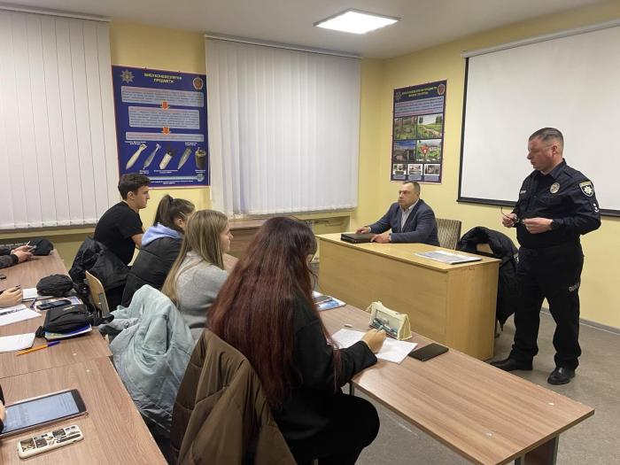 Бінарне заняття з дисципліни «Поліцейська діяльність»