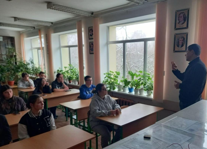 Профорієнтаційна зустріч із учнями Комишнянського ліцею