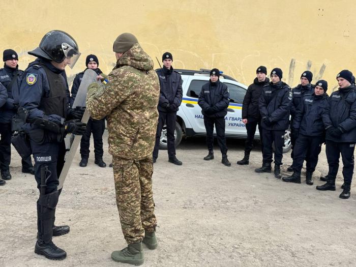Бінарне заняття за участі правоохоронців НГУ