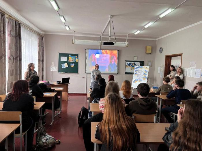 Зустріч з учнями Машівського ліцею Полтавської області