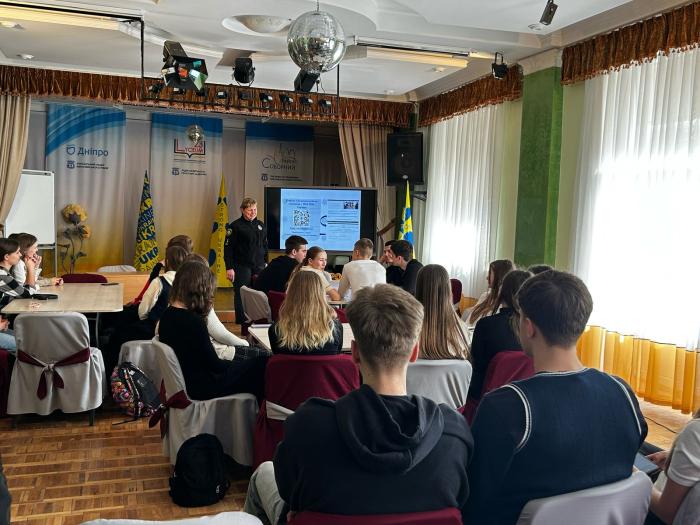 Зустріч із учнями полімовного ліцею №23 «Соборний»