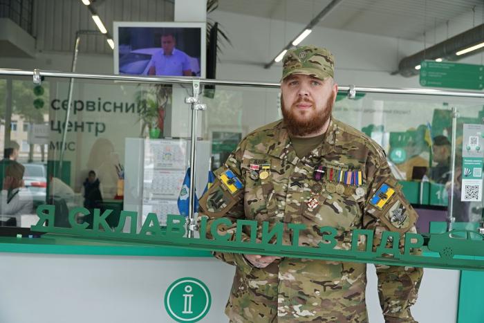 Учасник бойових дій Андрій ЛЮБІМЕНКО успішно склав теоретичний іспит