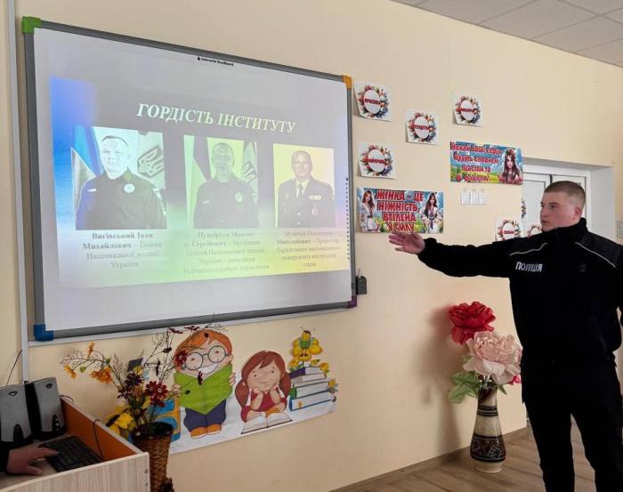 Зустріч з учнями Гуменецького ліцею