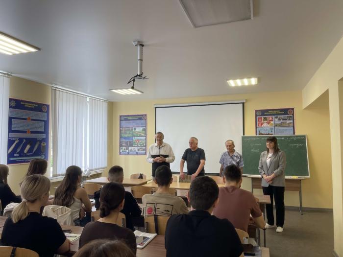 Зустріч студентів із учасником бойових дій