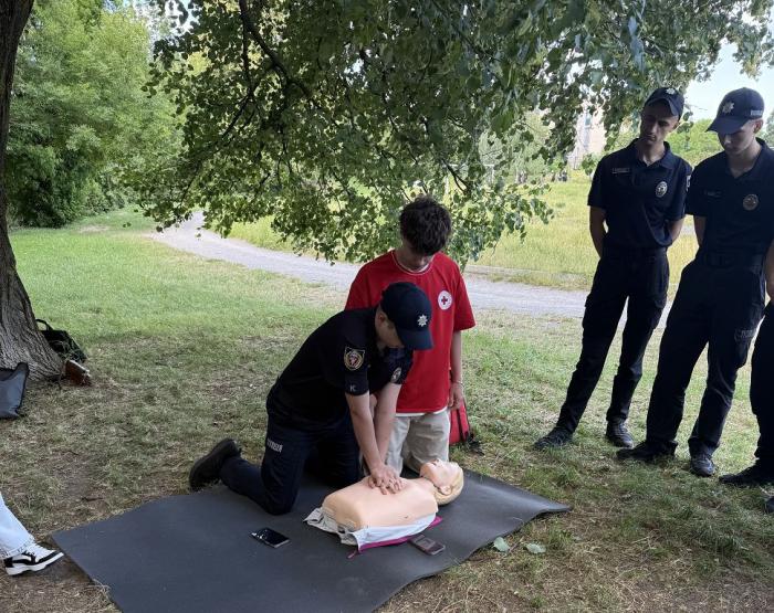 Курсанти вдосконалили навички надання допомоги у критичних ситуаціях