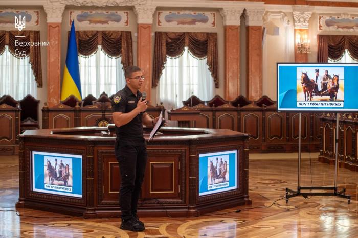 Курсант ХНУВС взяв участь у роботі студентського дослідницького клубу «StudLab for Justice»