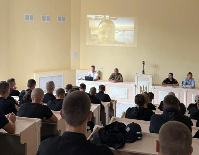 Зустріч курсантів із гарантом  освітньо-професійної програми «Право (поліцейські)»