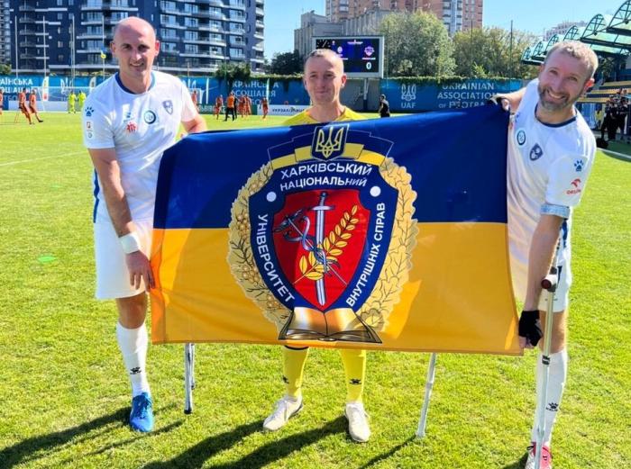 Працівник ХНУВС Олександр ГОВОРУХА – серед переможців чемпіонату України з ампфутболу