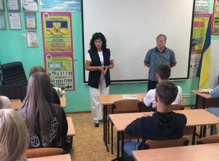 Профорієнтаційна зустріч у Валківському ліцеї