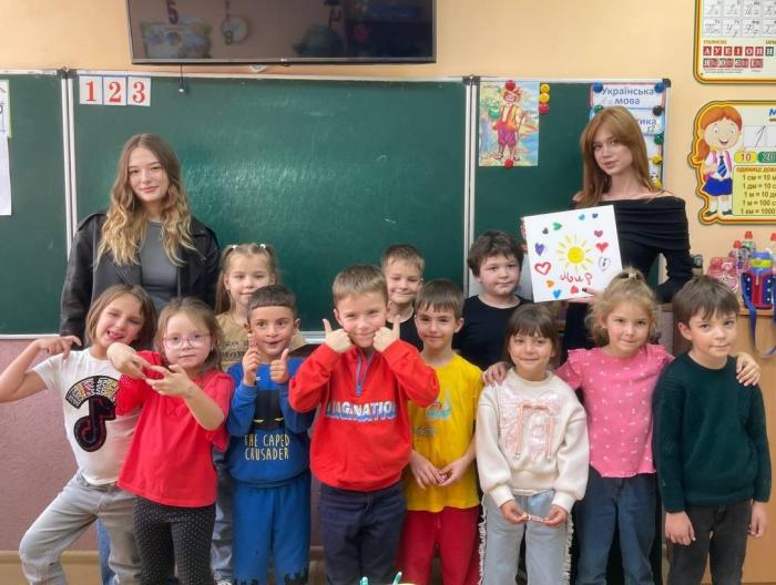 Студенти провели арт-заняття для школярів