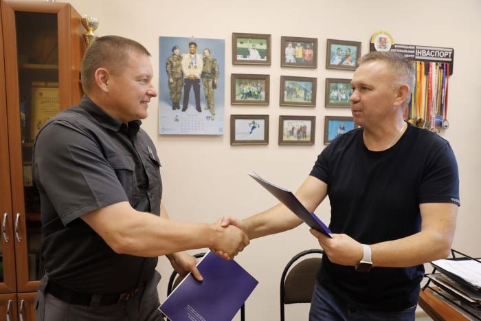 ХНУВС і Вінницький регіональний центр «Інваспорт» підписали Договір про співпрацю