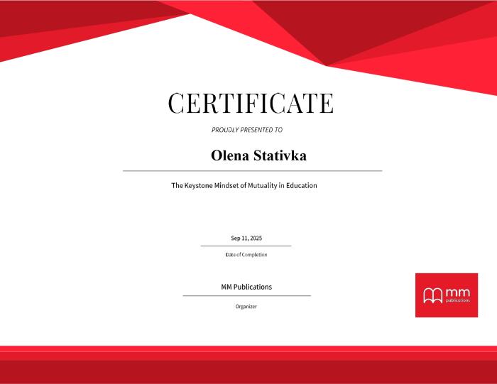 Участь у вебінарі зі створення інклюзивного та партисипативного навчального середовища