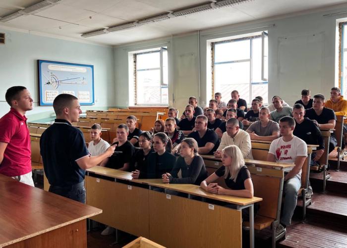 Зустріч активу студентсько-курсантської ради з курсантами