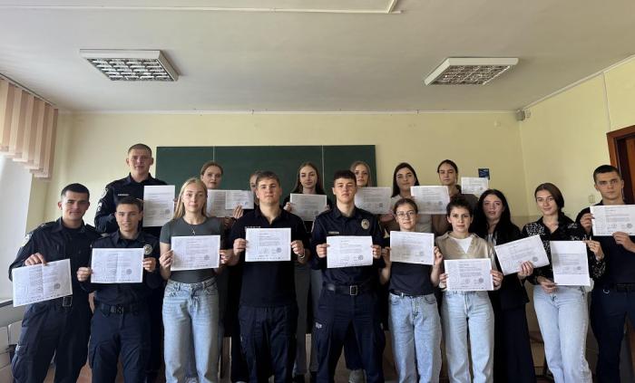 Майбутні офіцери поліції вдосконалили знання з психології травм