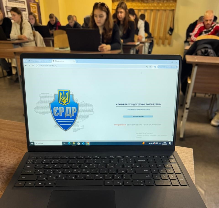 Практична підготовка курсантів під час роботи з ЄРДР