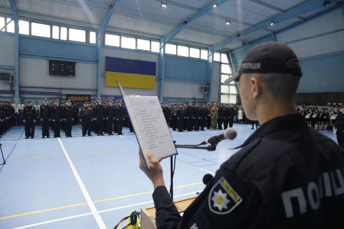 Курсанти-першокурсники ХНУВС склали Присягу на вірність українському народові (ВІДЕО)