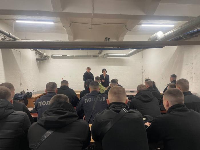 Зустріч курсантів із захисником України