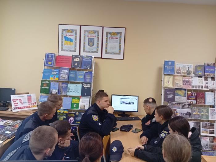 Бібліотечно- бібліографічне заняття для першокурсників