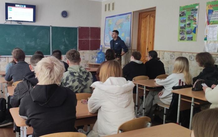 Профорієнтаційна зустріч із випускниками Розсошенської гімназії 