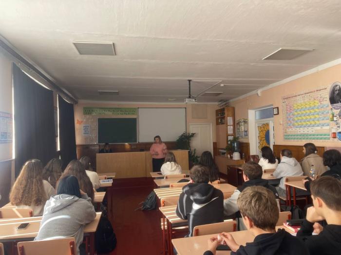 ХНУВС презентував освітні можливості для учнів Кам’янець-Подільського ліцею