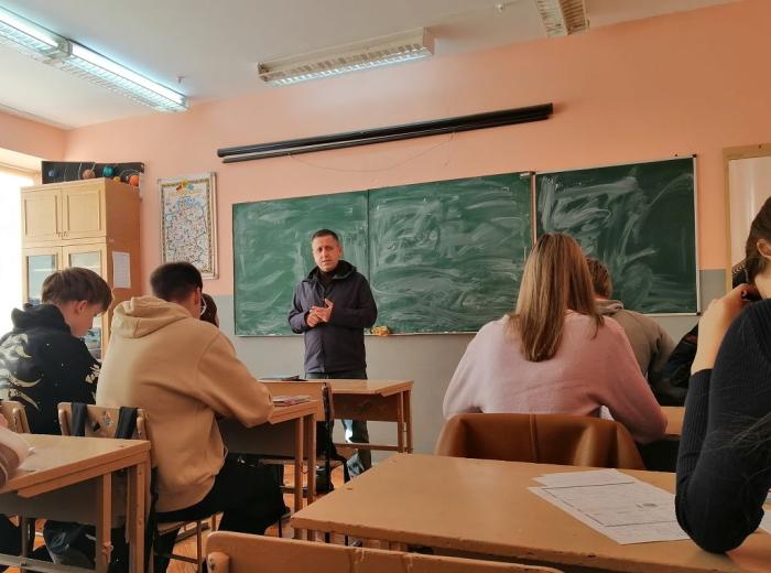 Профорієнтаційна зустріч із випускниками Стрийського ліцею імені Івана Франка Львівської області