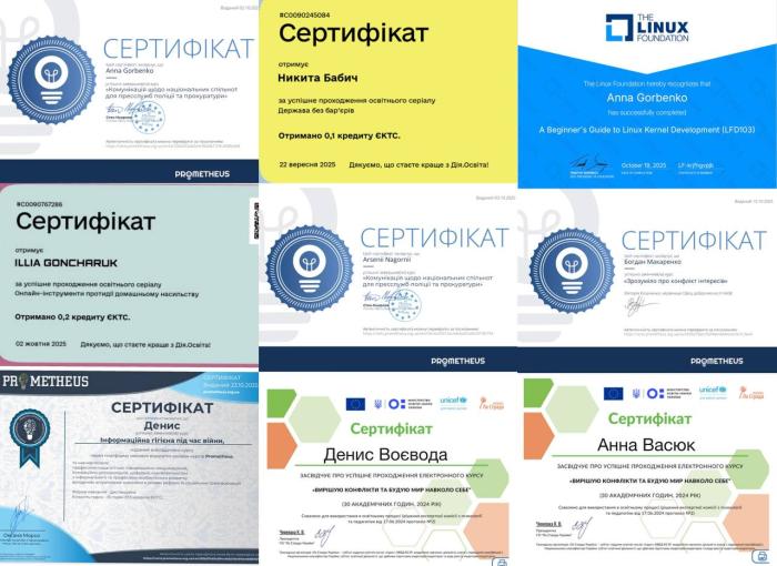 Курсанти ННІ №4 продовжують набувати знання у межах неформальної (інформальної) освіти