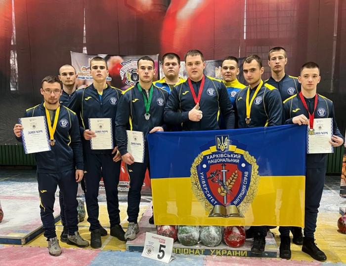 KhNUIA Cadets – Winners and Prize-winners of the Ukrainian Cup in Kettlebell Sports