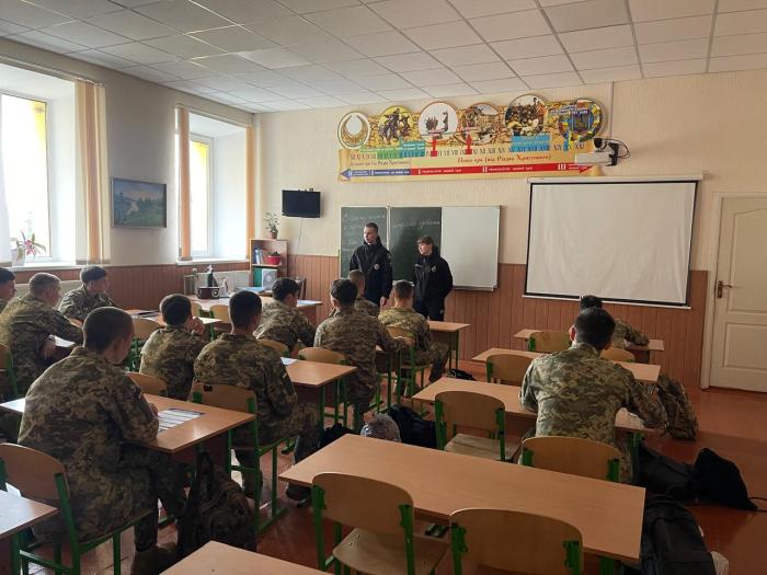 Профорієнтаційна зустріч із ліцеїстами Повітряних Сил