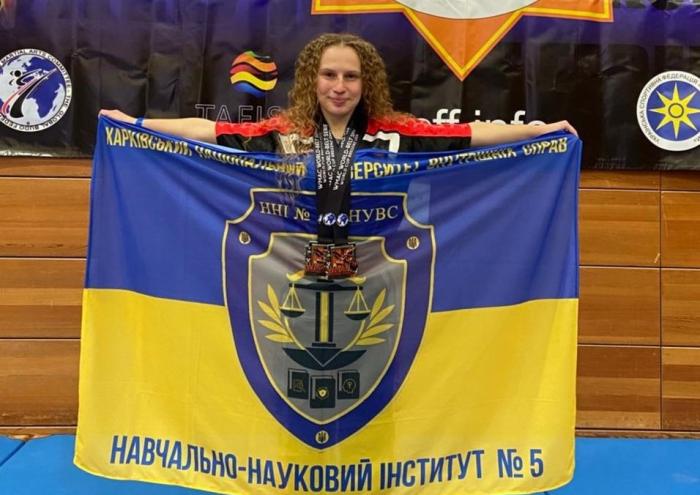 Студентка Дарина ОМЕЛЬЧЕНКО – бронзова призерка Кубку світу з козацького двобою