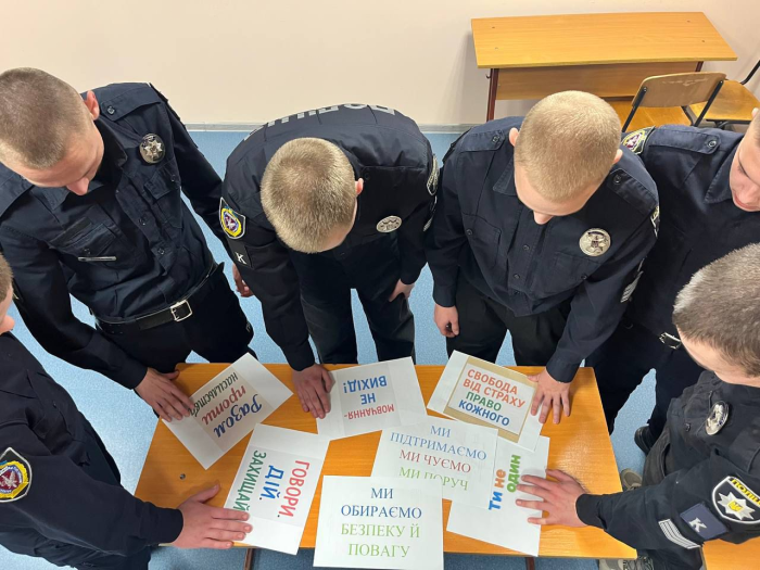 Курсанти долучилися до Всеукраїнської акції «16 днів проти насильства»