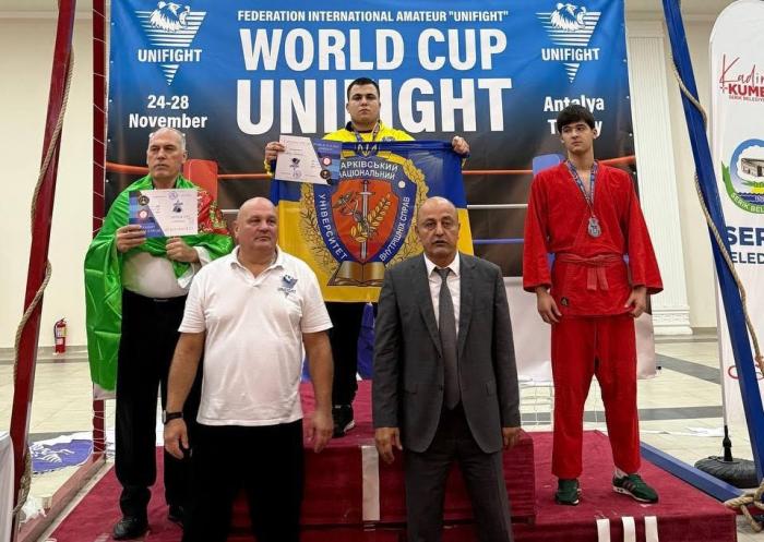 Курсант ХНУВС Артем ЛЕВЧЕНКО – золотий призер Кубку світу з універсального бою