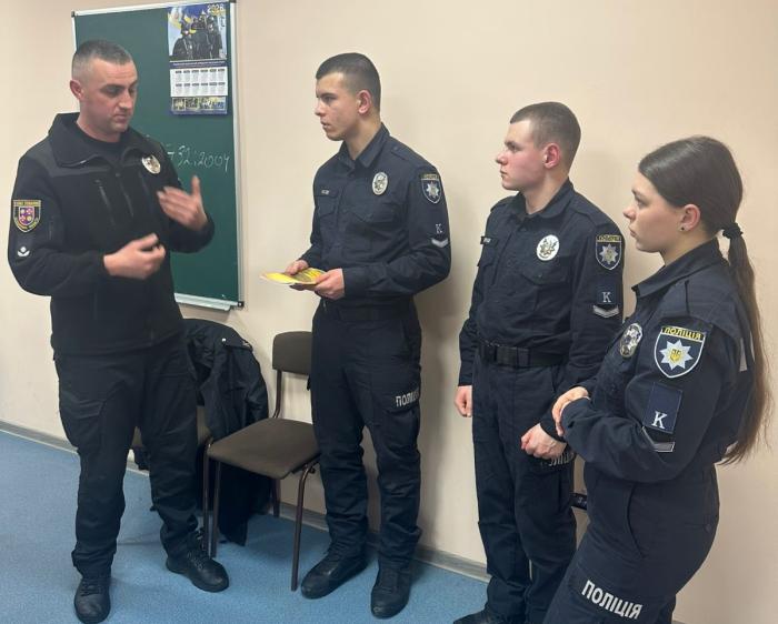 Підготовка майбутніх поліцейських: відпрацювання алгоритмів реагування